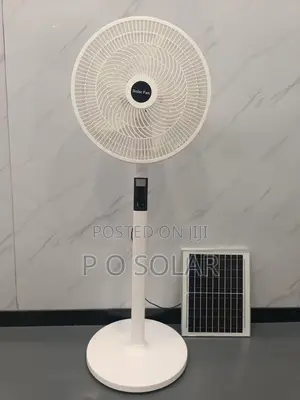 Rechargeable Solar Fan