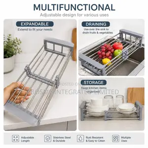 Multifunctional Expandable Sink Rack / Kitchen Organizer