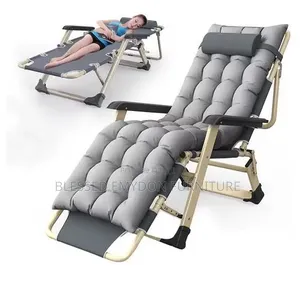 Adjustable Outdoor Relaxing Chair With Cushion