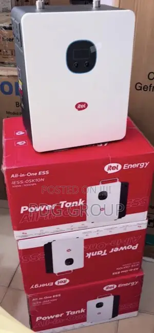 Itel Power Tank All in 1 Battery and Inverter Itel Solar Panel 420w