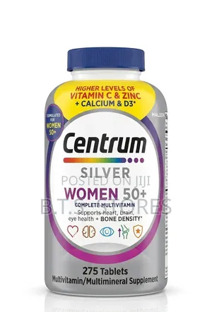 Centrum Silver Women 50+ Complete Multivitamin 275 Tablets