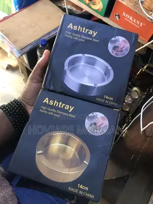 High Quality Stainless Steel Ash Tray With Cove