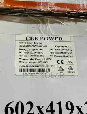 5kva 48v Cee Power Hybrid Inverter