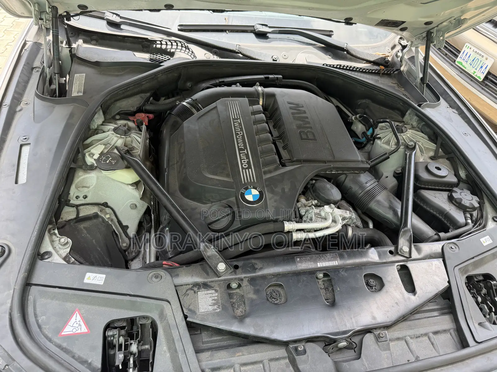 BMW 535i 2012 Silver