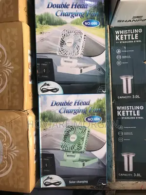 Solar/Rechargeable Fan