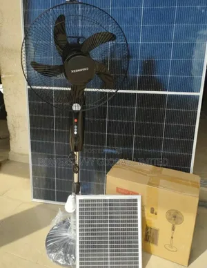 Charweek Solar 16 Inches Standing Fan