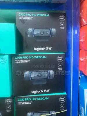 Logitech Hd Pro Webcam C920, Widescreen Video Calling and Recording