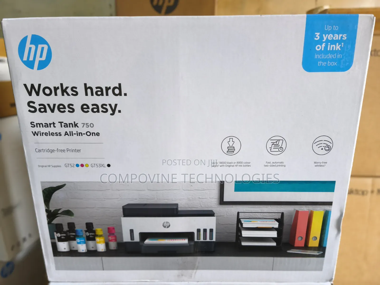Hp Smart Tank 750 Aio Printer