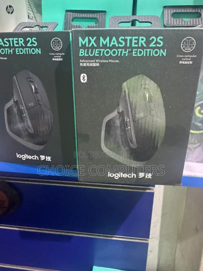 Logitech Mx Master 2s Bluetooth Edition Wireless Mouse, Multi-Surface