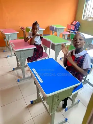 School Single Desk And Seat