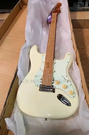Smiger Lg2 Electric Lead Guitar Cream Colour
