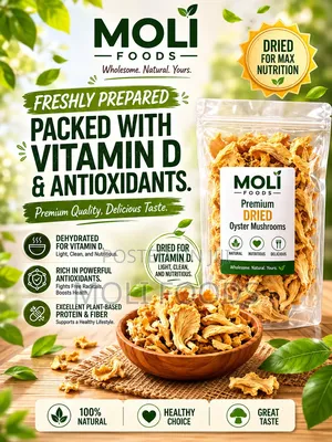  Moli Foods Premium Dried Oyster Mushrooms 