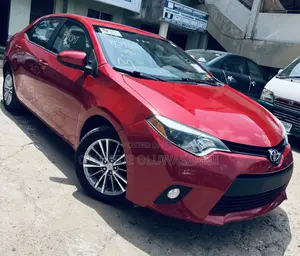 Toyota Corolla LE Premium 4dr Sedan (1.8L 4cyl CVT) 2014 Red