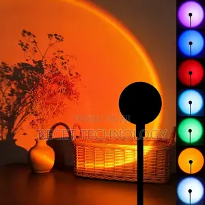 Colorful Led Sunset Lamp