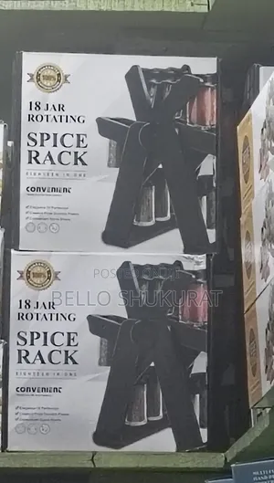 Rotating Spice Rack