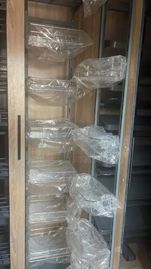 6-Layer Stainless Kitchen Pantry Organizers