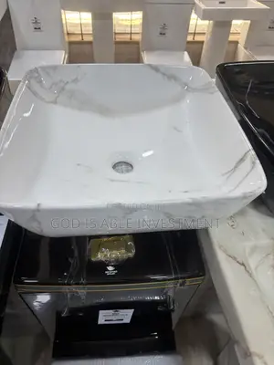 White Rockford Countertop Basin