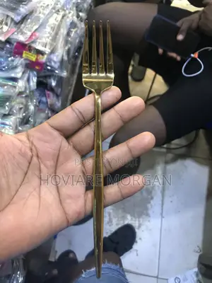 Pencil Fork (Gold and Silver)6pcs