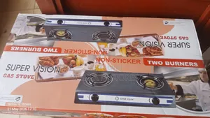 Super Vision Nonstick Gas Cooker - 2 Burner