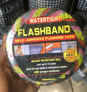 2”X 10-Meter Roll of Flashband Self-Adhesive Flashing Tape