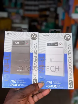 Remax V10 Ultra-Thin Ai Voice Recorder and Translator