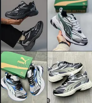 High Quality Puma Morphic Retro Athletic Sneakers