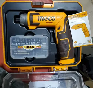 Ingco 8v Cordless Screwdriver Set, Model Csdli08025.