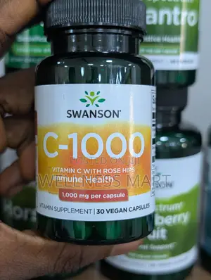 Swanson Vitamin C 1000mg + Rose Hips | Weak Immunity? | Lagos