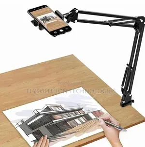 Adjustable Aluminium Overhead Tripod Desk Holder for Mobile Phone