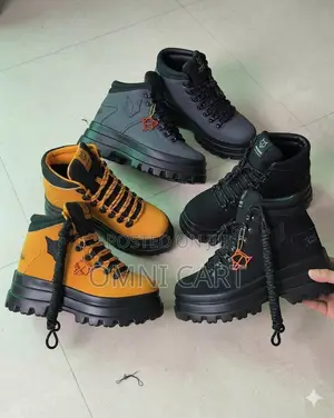 Luxury Naked Wolfe Rugged High-top Boots – Premium Platform Footwear