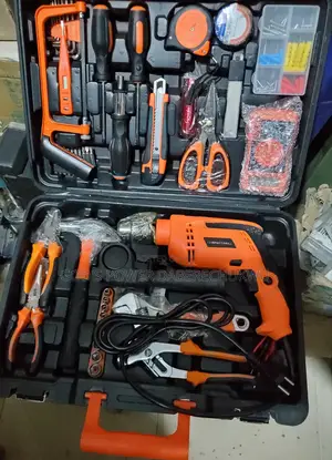 Electric Drill And Hand Tool Repair Set