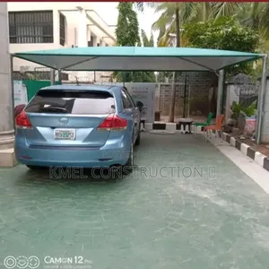 Carport Shade To Protect From Sun And Rain.