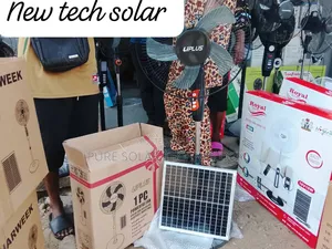 Solar Rechargeable Fan
