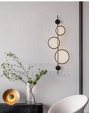 Nordic Creative Led Wall Lamp Modern Living Room Bedroom Wall Sconce