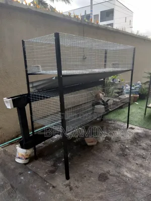 6 Rooms Rabbits Cage