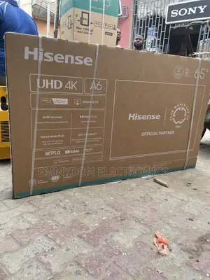 Hisense 65” A6 Series Smart Tv Crystal Clear Display