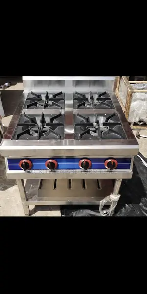 Heavy Duty Industrial 4 Burner Cooker