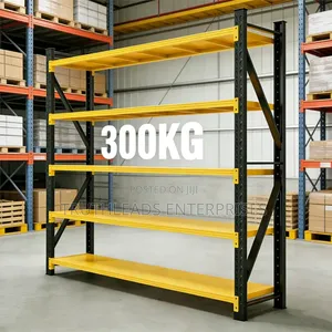 Black and Yellow Storage Racking