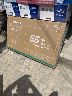 Hisense 55” Led Smart Tv With Smart Connectivity Features