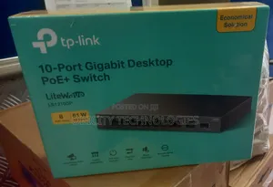 Tp-Link Litewave 10-Port Gigabit Desktop Switch With 8-Port Poe