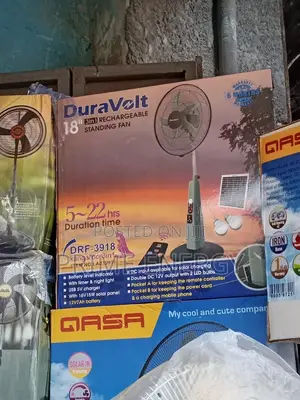 Dura Volt Solar Fan 18 Inches Are Very Much Available Now