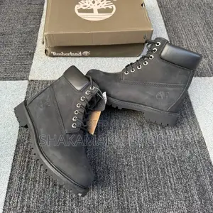 Original High Quality Prenium 6 Timberland Triple Black