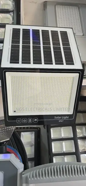 Solar Flood Light With Panel