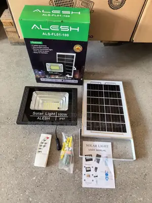 100w Solar Flood Light