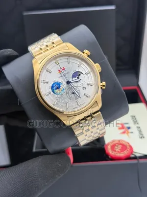 Men's Luxury Multi-Function Chronograph Analog Watch