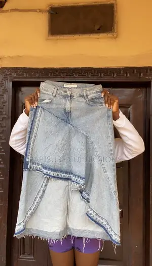 Denim Maxi Skirt