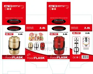 Eurosonic Food Flask With 2 Inner Stainless
