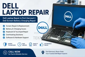 Dell Laptop Repair in Port Harcourt | Screen Battery Charging Repair