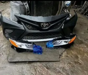 Complete Front Bumper and Headlamp Camry 2018 Model