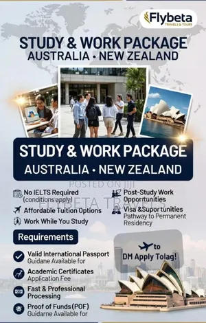 Australia, New Zealand Study Work Package Available